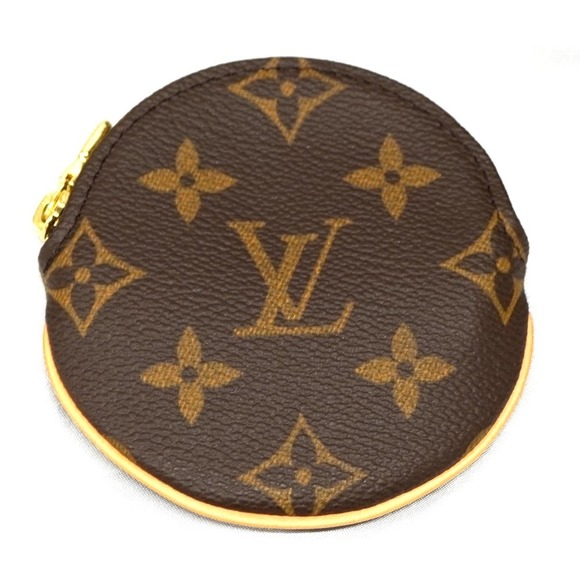 Louis Vuitton Wallet Monogram Brown Monnaie Long Case Porte - Picture 1 of 9